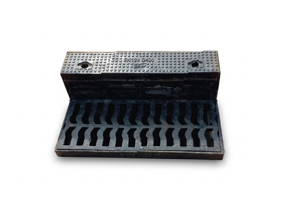 GRILLE DE BORDURE EN L D400
